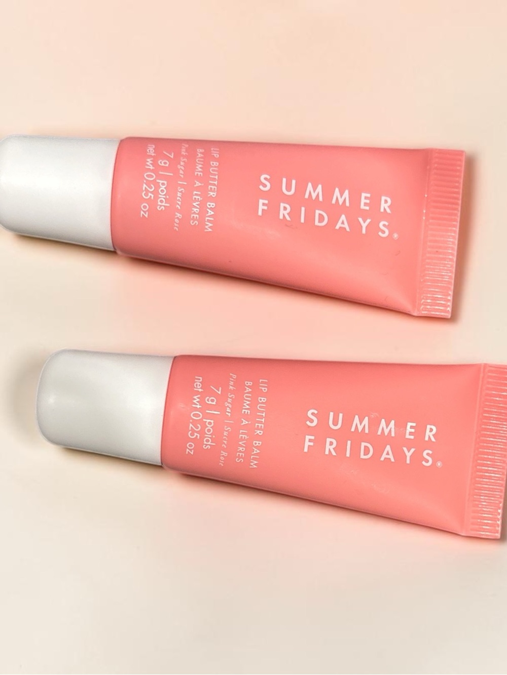 Summer Fridays Pink Lip Butter Balm Duo